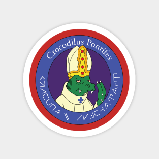 Crocodilus Pontifex Sticker